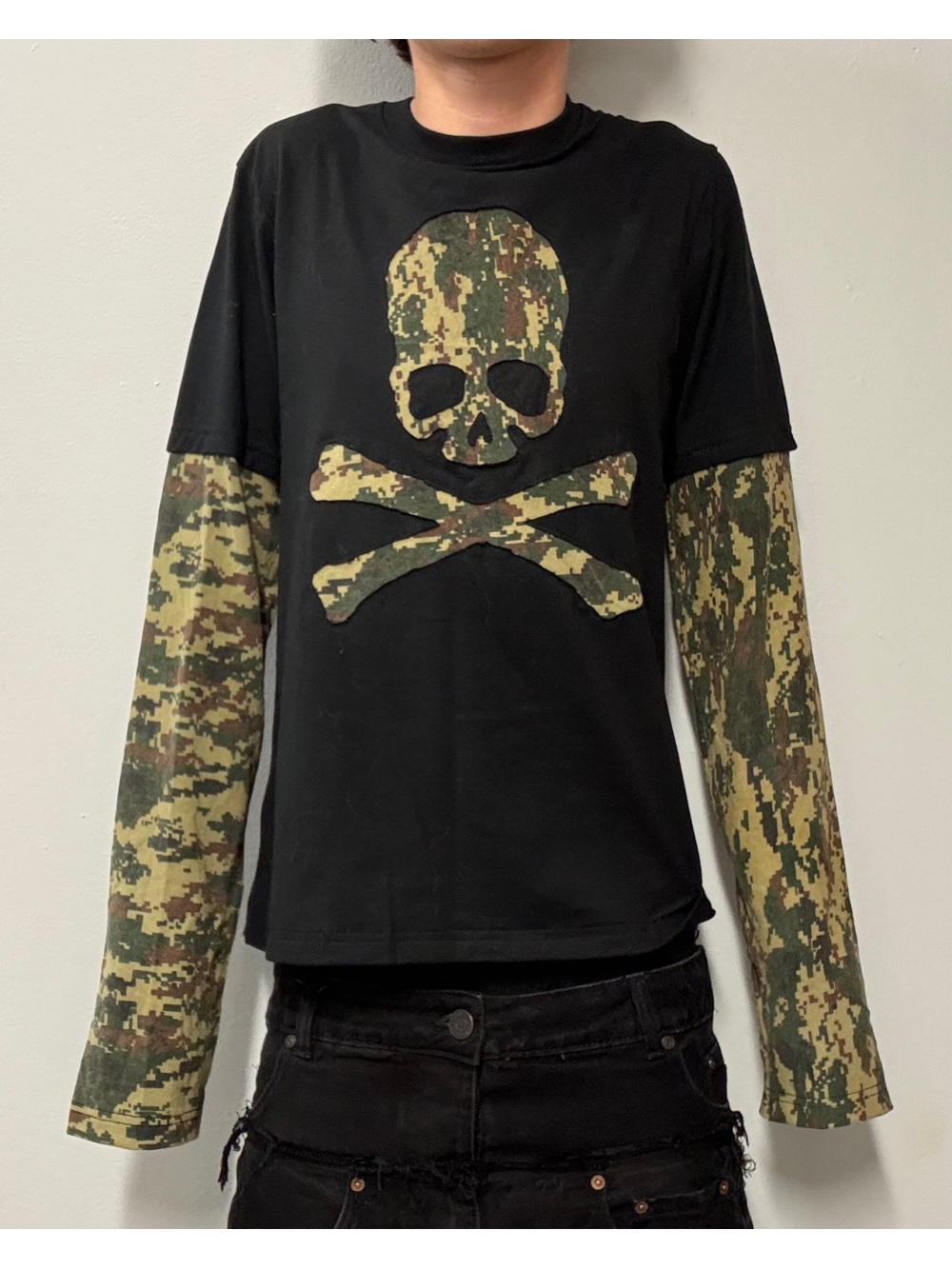 Men'S Fashion - 2026 novo esqueleto de camuflagem retro