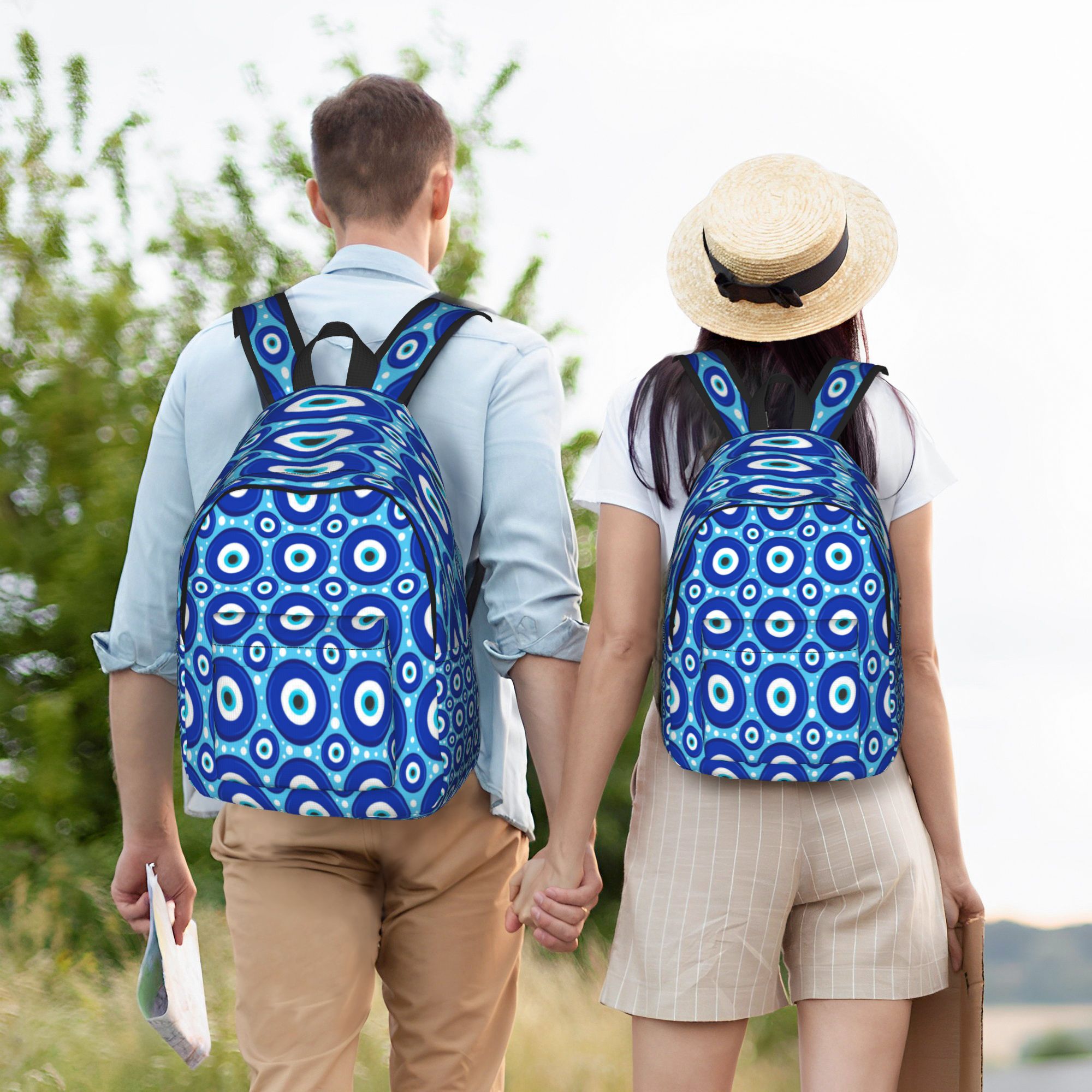 Men'S Fashion Greece - Mochila Olho Turco e Grego, Mochilas