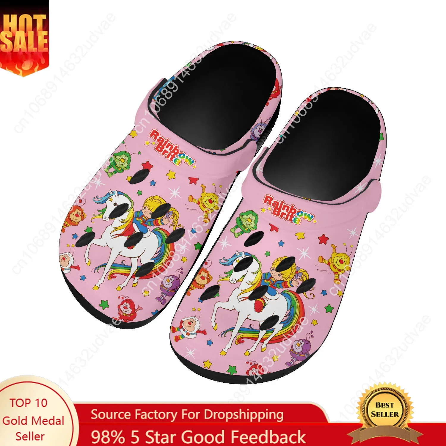 Men'S Fashion Shoes - Brite arco-íris sapatos de água das