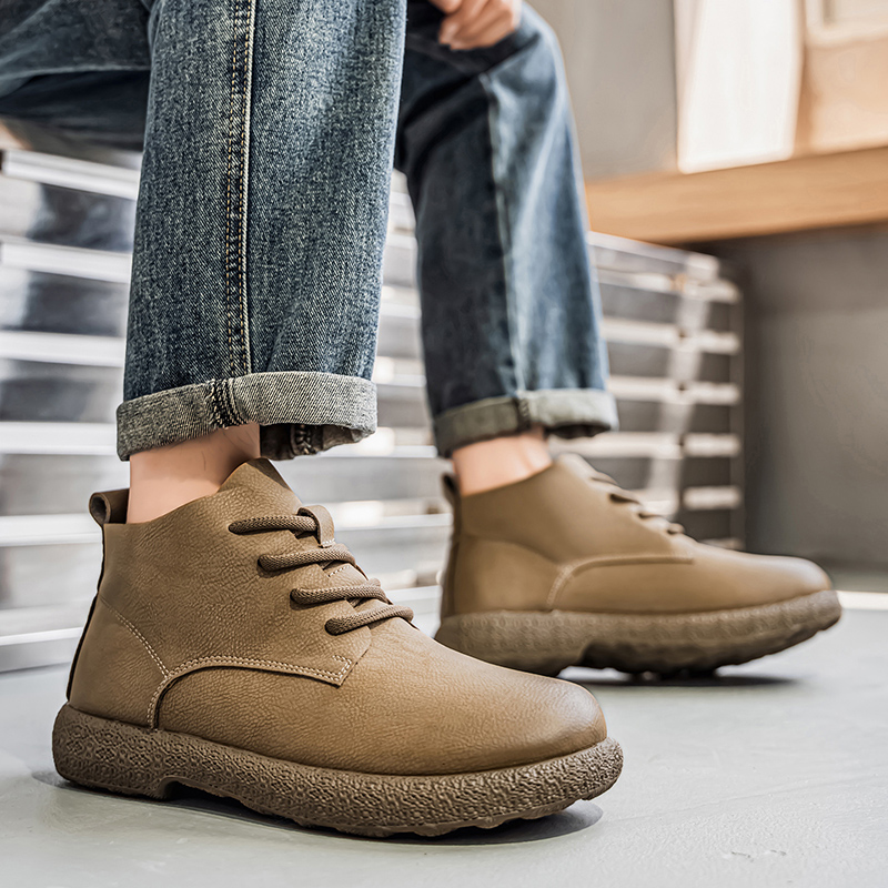 Men'S Fashion For 45 Years Old - Botas de tornozelo masculinas botas curtas