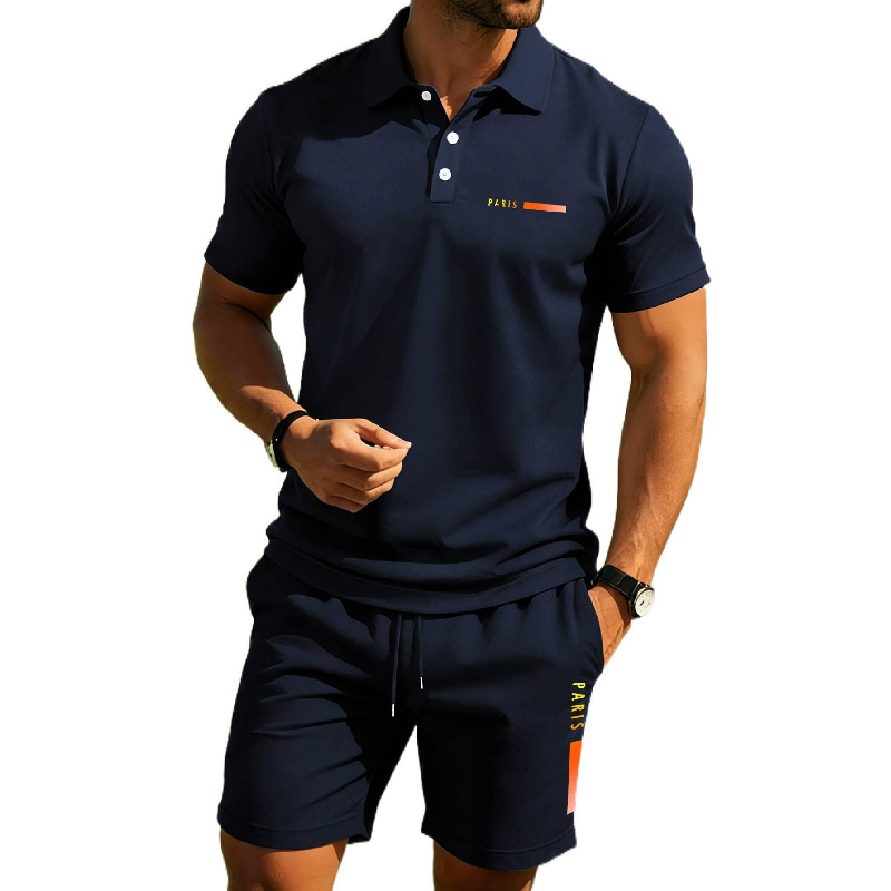 Men'S Fashion Polo - Camisa Polo Masculina de Verão de
