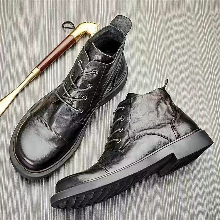 Chelsea Boots Men - Botas Chelsea Masculinas de Couro Estilo