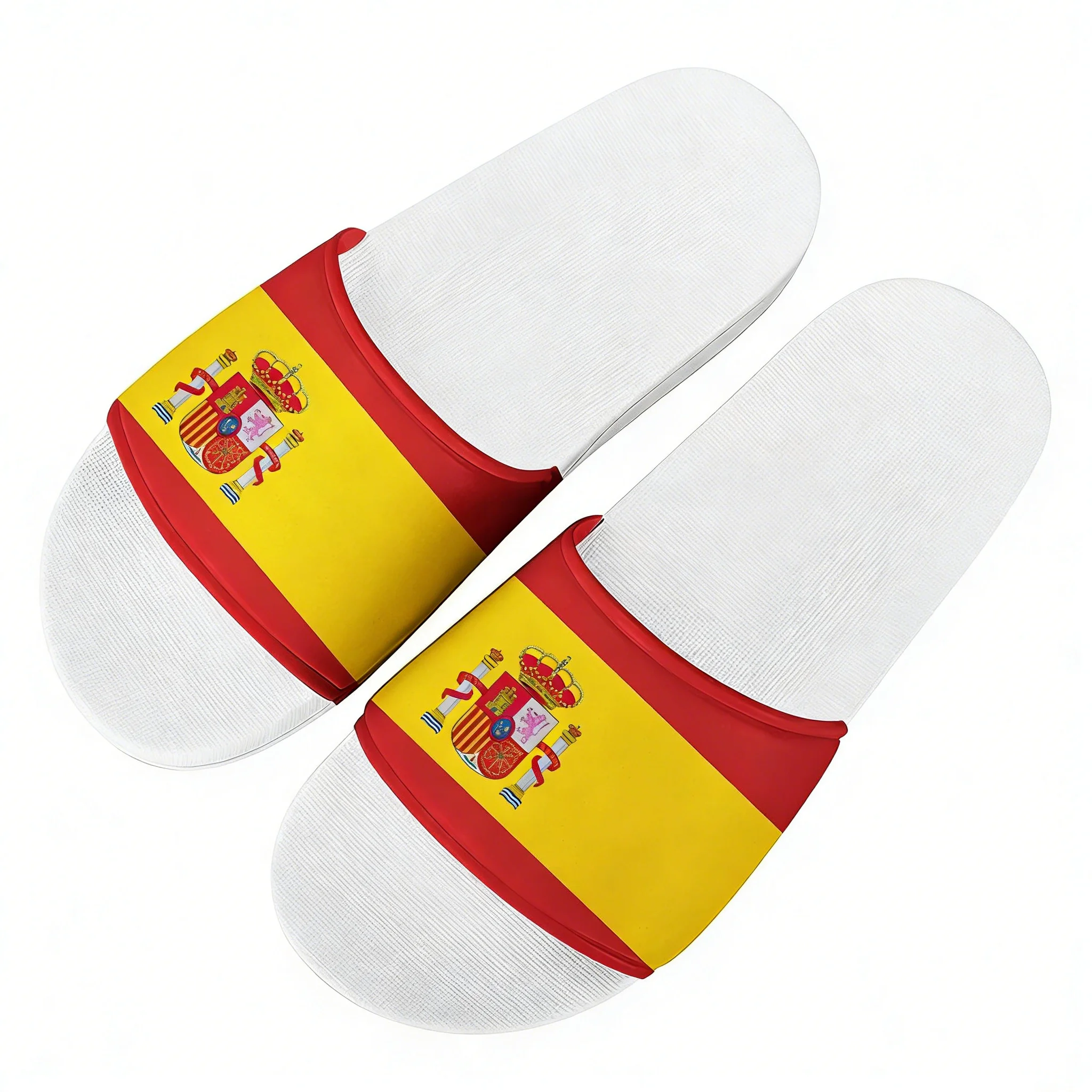 Men'S Fashion Shoes - Chinelo Vox com Emblema Nacional Espanhol,