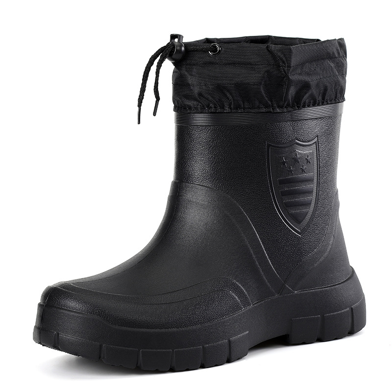 Men'S Fashion For 45 Years Old - Botas de chuva masculinas versáteis à