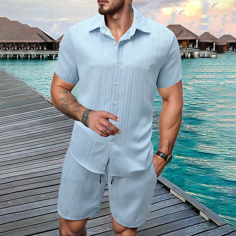 Men'S Fashion For Summer 2026 - Conjunto Masculino Novo 2026: Camisa de
