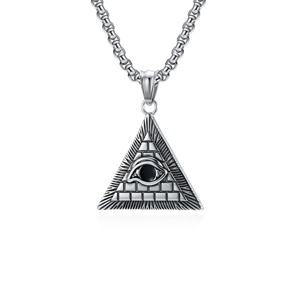 Men Fashion Egypt - Antigo Egito Pirâmide Triangular Olho de