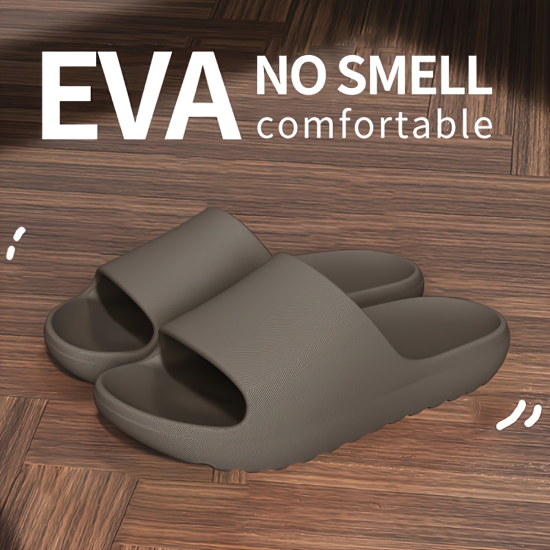 Men'S Fashion For 45 Years Old - Chinelos Masculinos Antiodor em EVA, Marrom