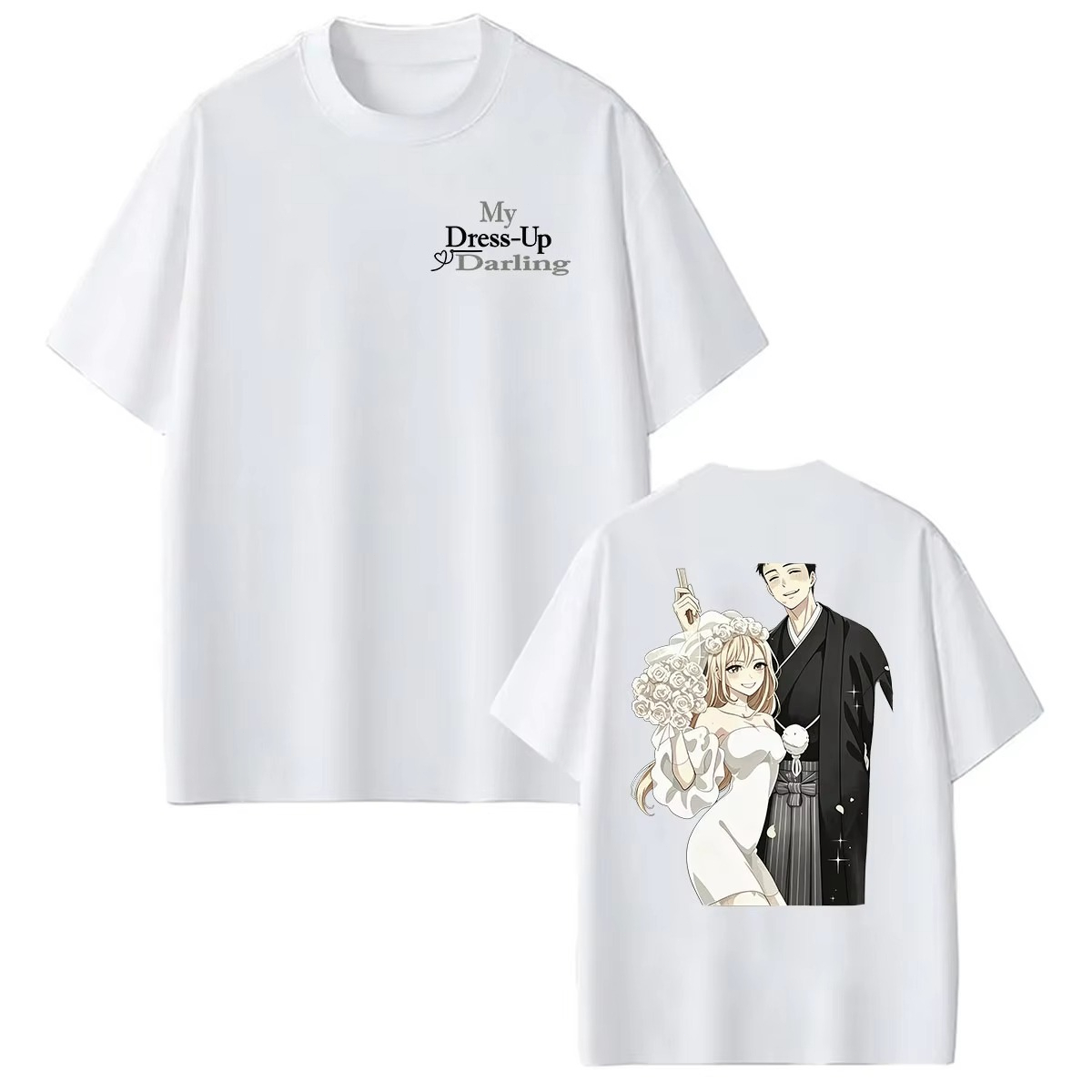 Camiseta Anime My Dress-Up Dar - Mens Fashion Dress Shirts avaliação e preço