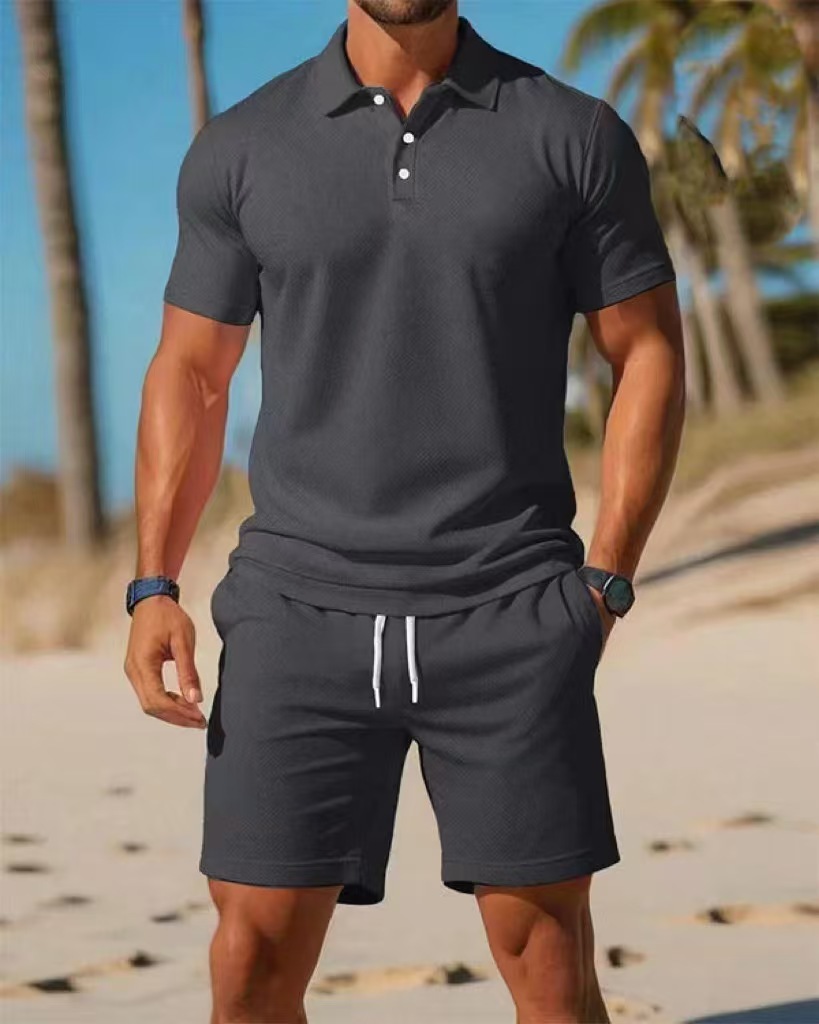 Conjunto de Camisa Polo de Man - Men'S Fashion Polo avaliação e preço