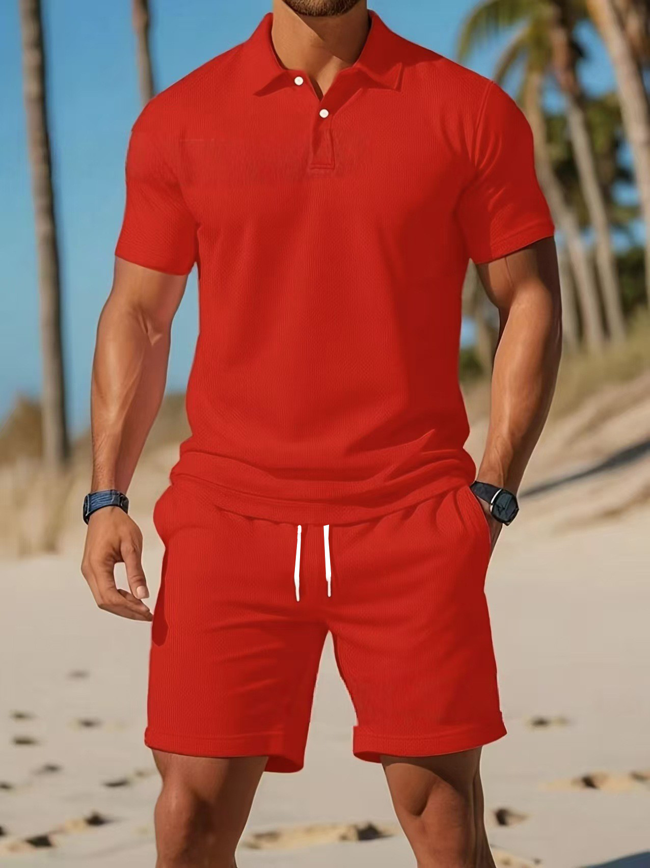 Conjunto de Camisa Polo de Man - Men'S Fashion Polo avaliação e preço