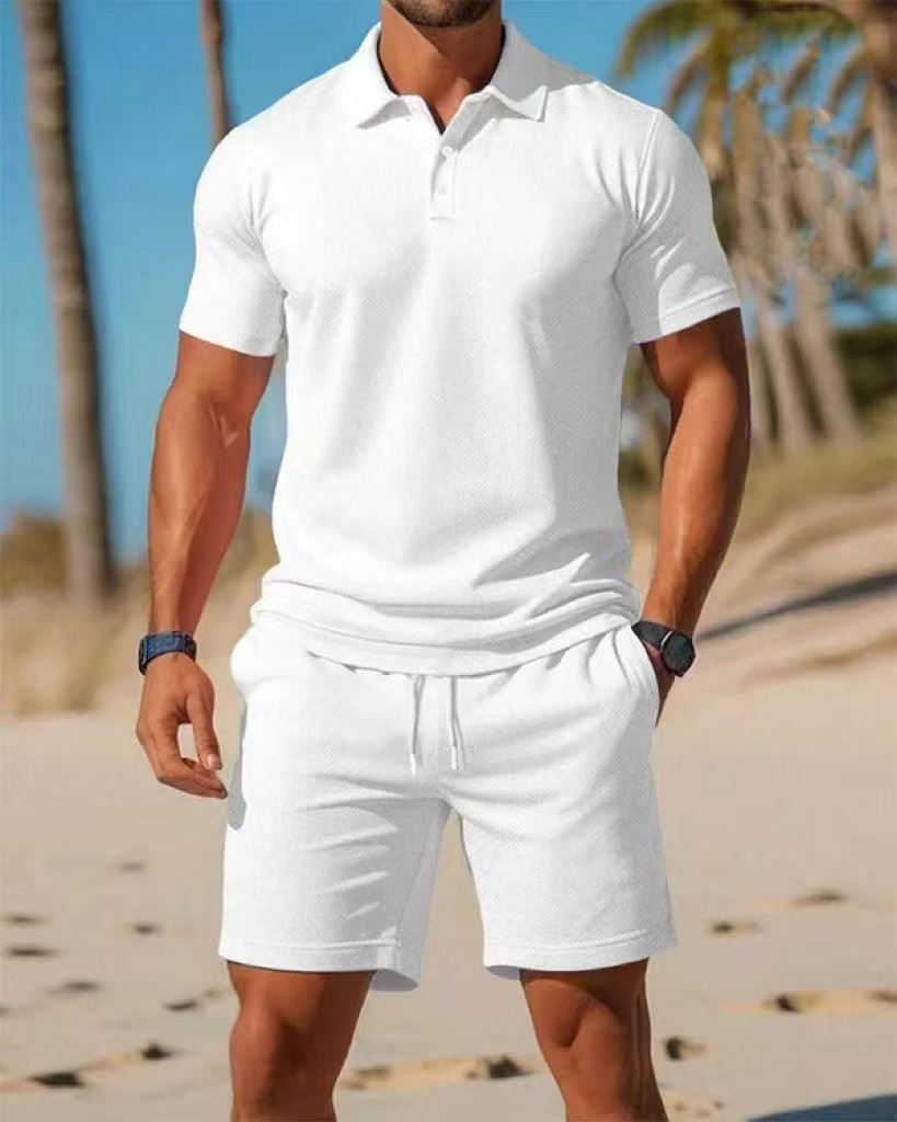 Conjunto de Camisa Polo de Man - Men'S Fashion Polo avaliação e preço