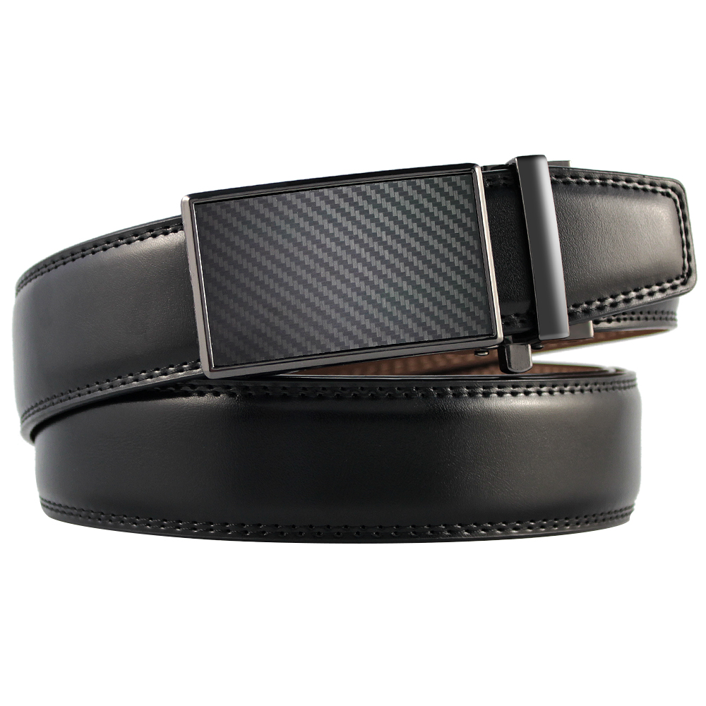 Cinto de couro masculino autom - Leather Belt Braided avaliação e preço