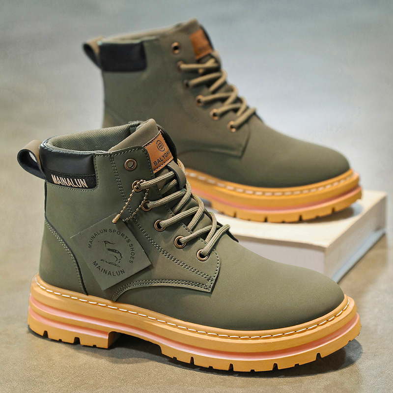Clássico masculino botas de ca - Men'S Fashion For 45 Years Old avaliação e preço