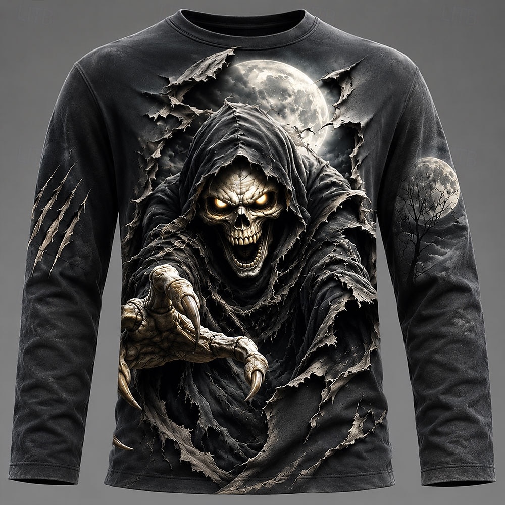 Camiseta Masculina de Manga Lo - Men'S Fashion For Summer 2026 avaliação e preço