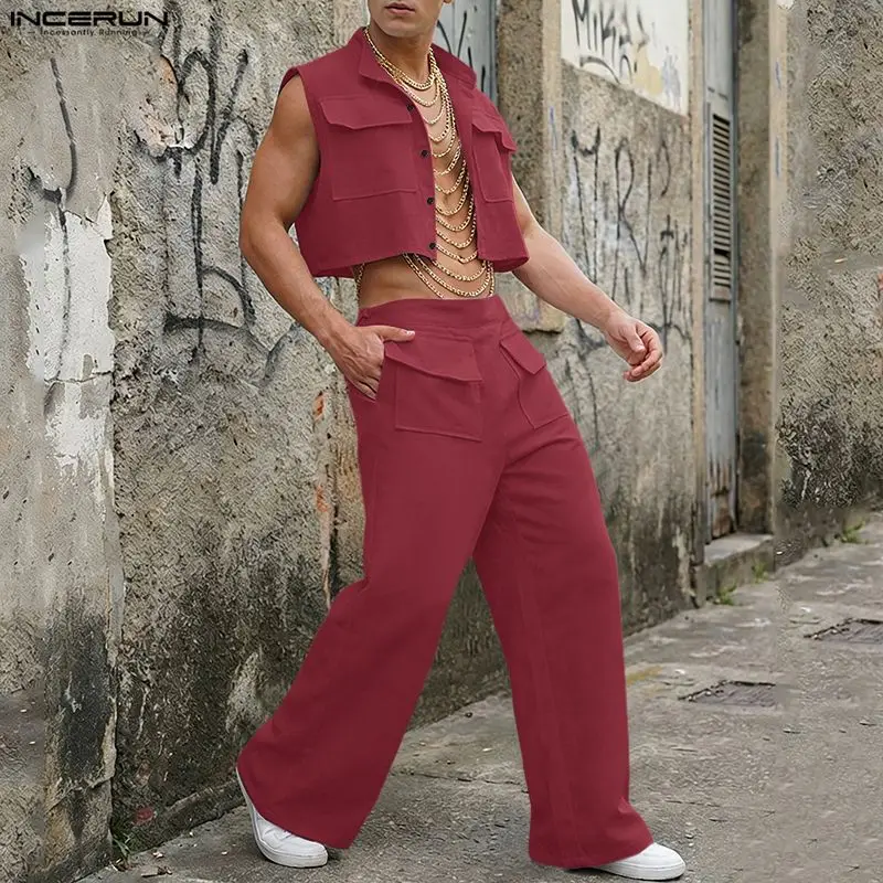 Conjuntos Masculinos INCERUN:  - Mens Fashion Ideas avaliação e preço