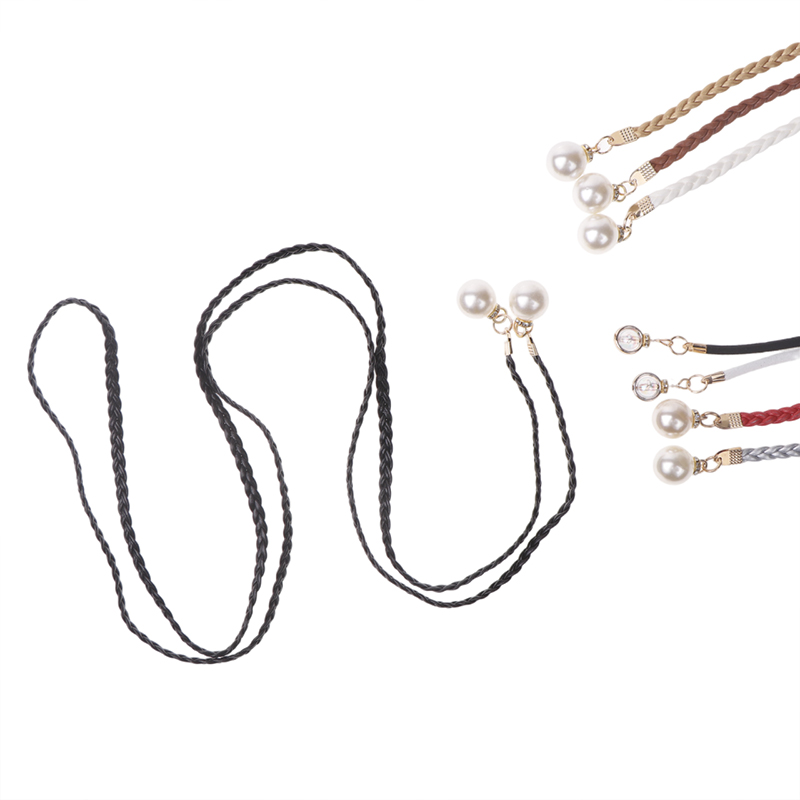 Cinto Pérola Trançado de Couro - Leather Belt Braided avaliação e preço