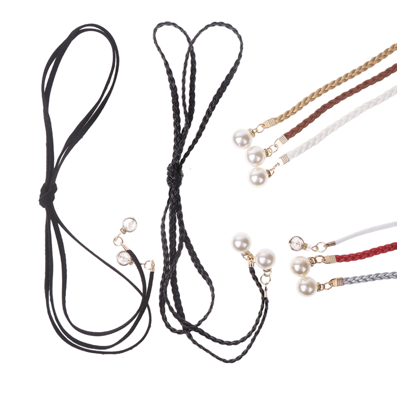 Cinto Pérola Trançado de Couro - Leather Belt Braided avaliação e preço