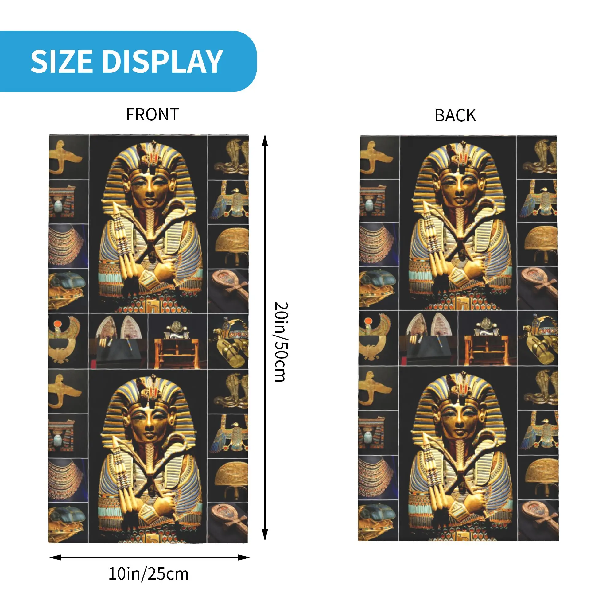 Nova Bandana Egípcia com Hieró - Men Fashion Egypt avaliação e preço
