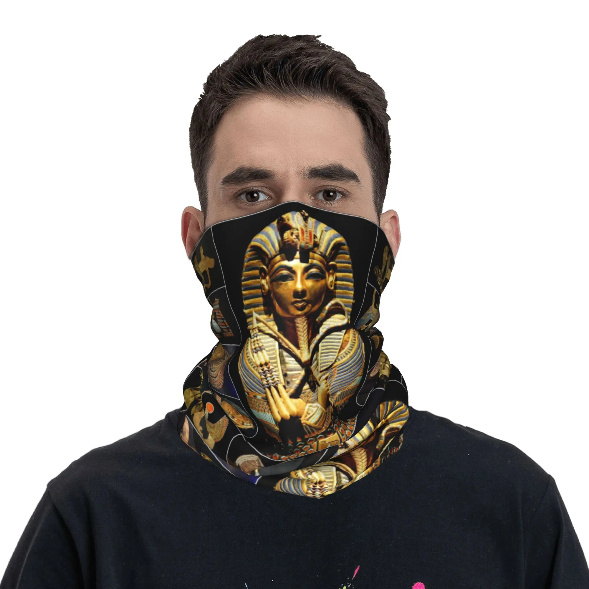Nova Bandana Egípcia com Hieró - Men Fashion Egypt avaliação e preço