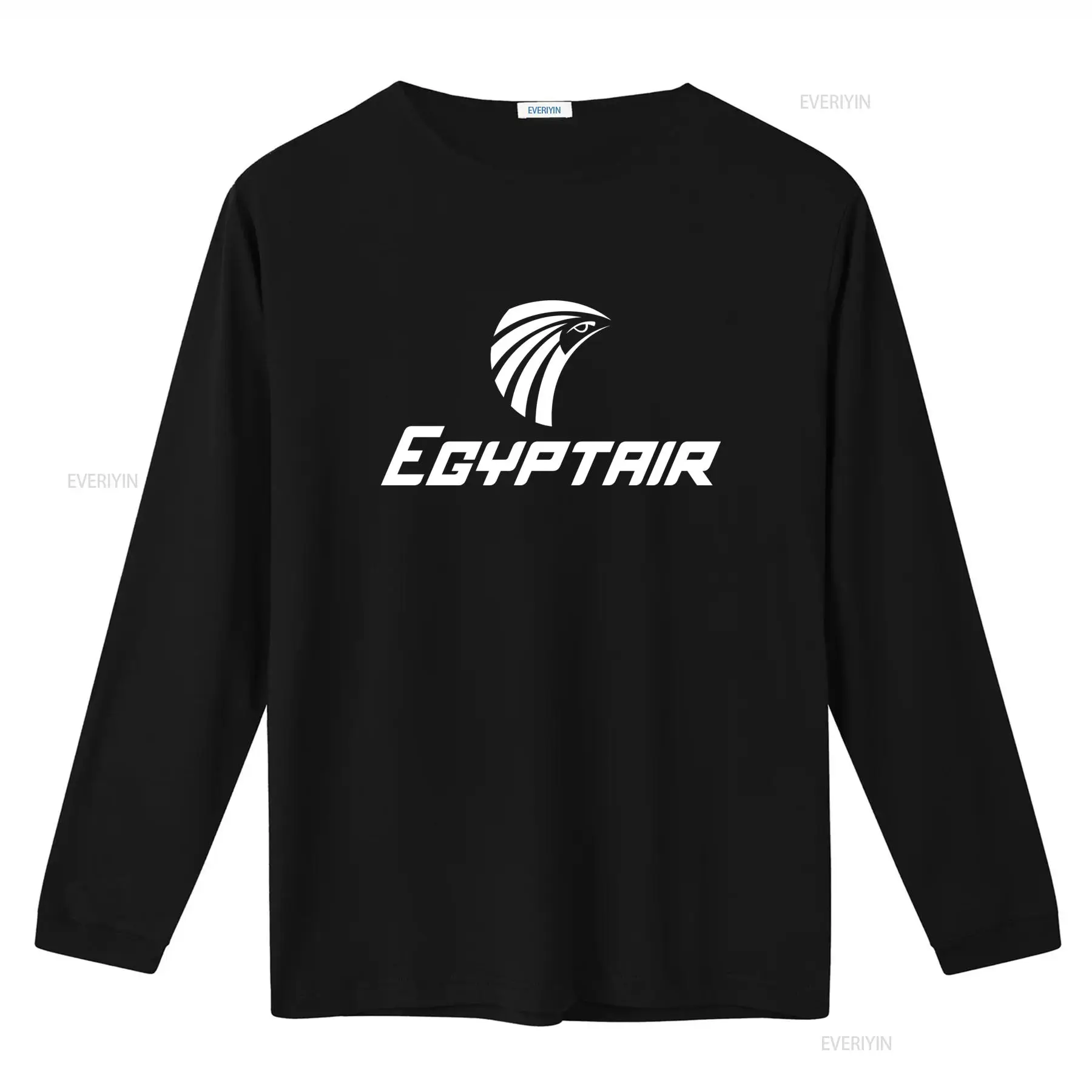 Camiseta de algodão azul marin - Men Fashion Egypt avaliação e preço