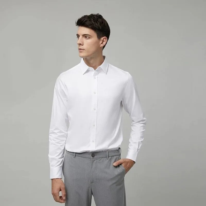 Qualidade estiramento camisa m - Mens Fashion Dress Shirts avaliação e preço