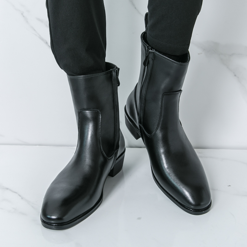 Novo estilo inglês chelsea bot - Chelsea Boots Men avaliação e preço