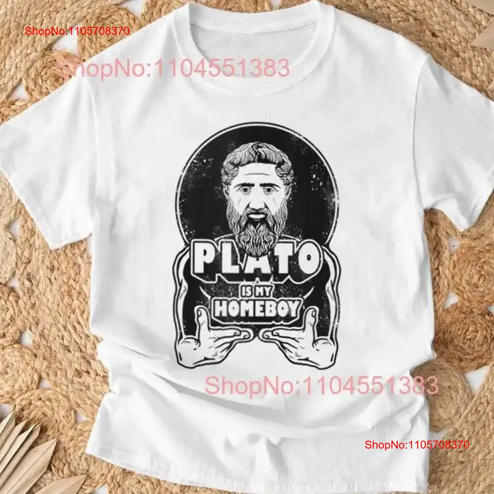Camiseta Plato Is My Homeboy P - Men'S Fashion Greece avaliação e preço