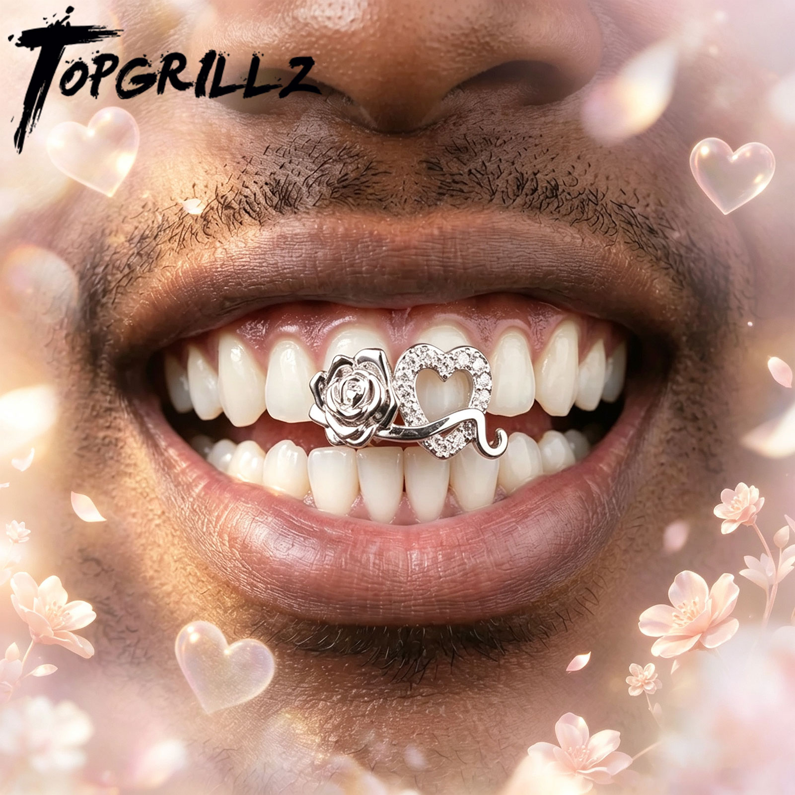TOPGRILLZ Grillz Romântico de  - Mens Fashion Caps avaliação e preço
