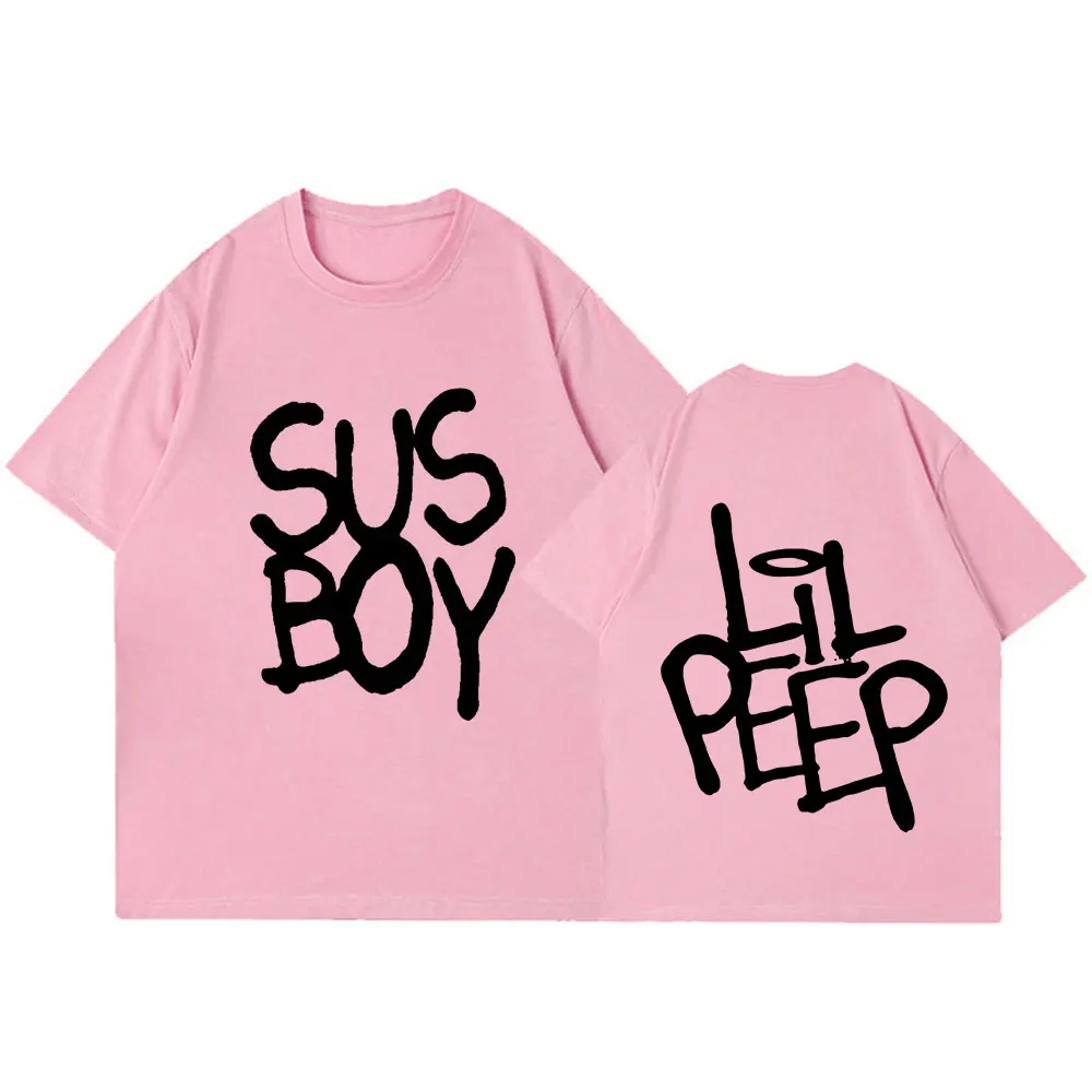 Camiseta Rosa Hot do Rapper Li - Men'S Fashion Pink Shirt avaliação e preço