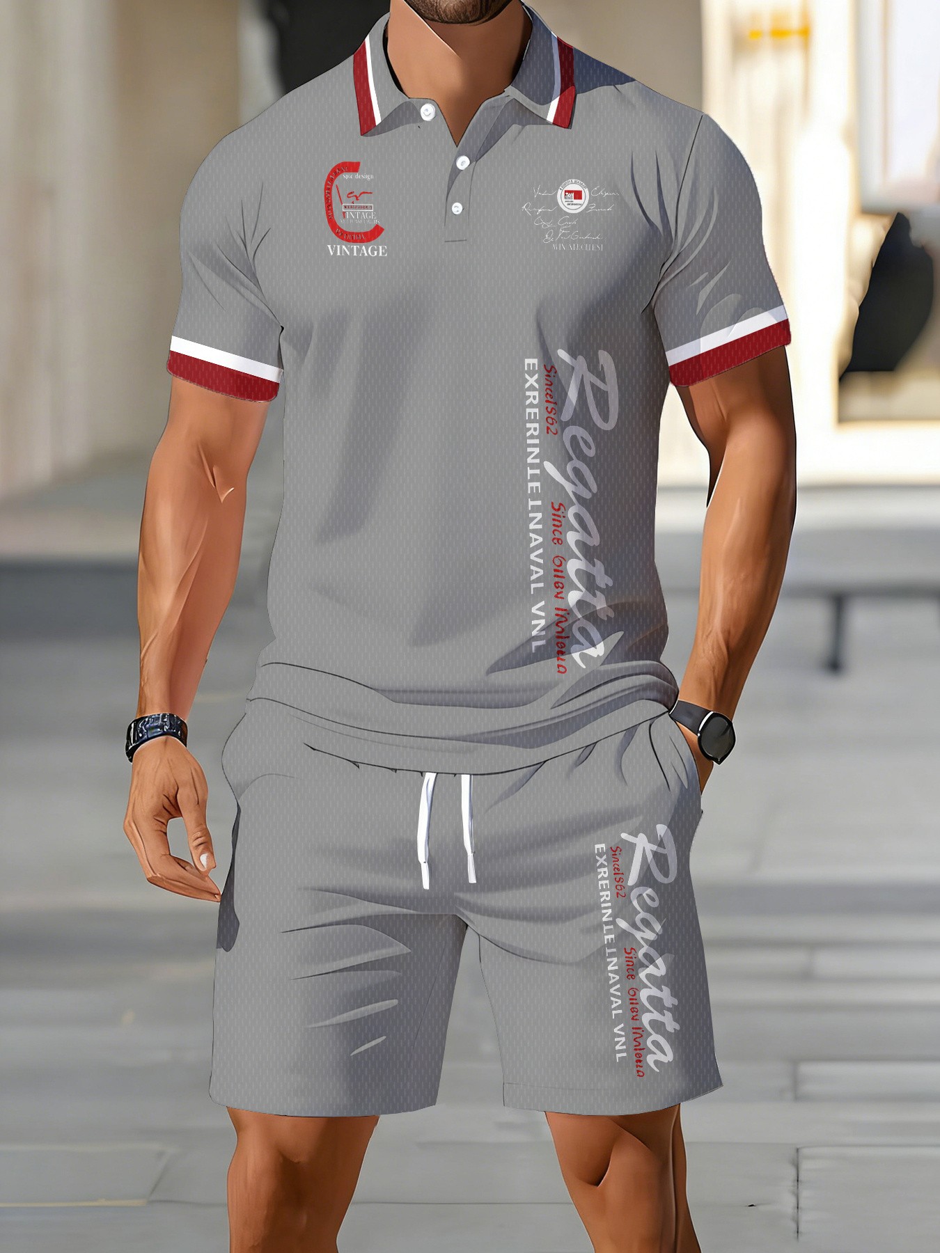 Conjunto de Camisa Polo Mascul - Men'S Fashion Polo avaliação e preço