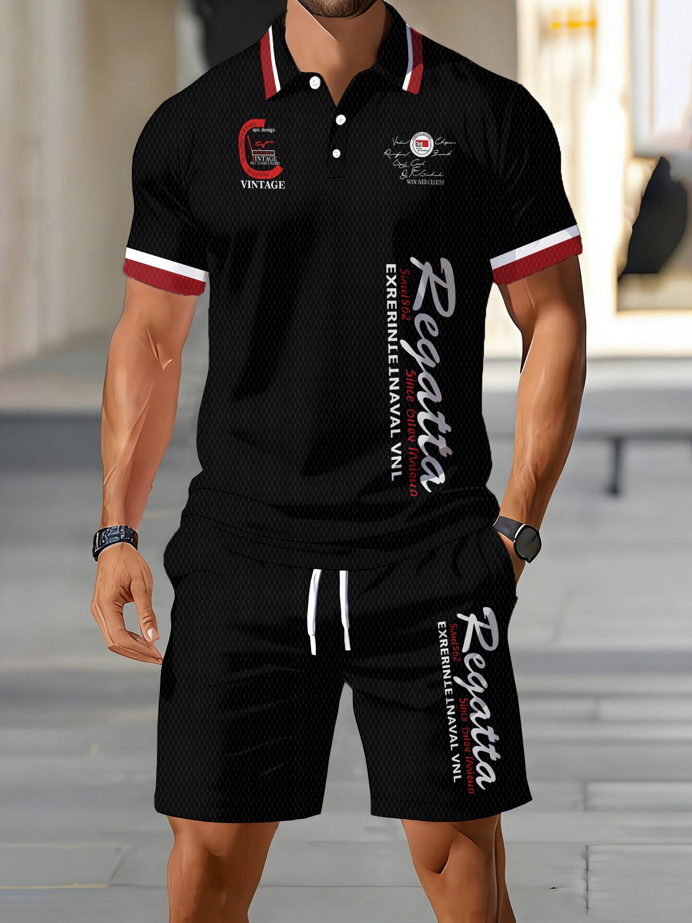 Conjunto de Camisa Polo Mascul - Men'S Fashion Polo avaliação e preço