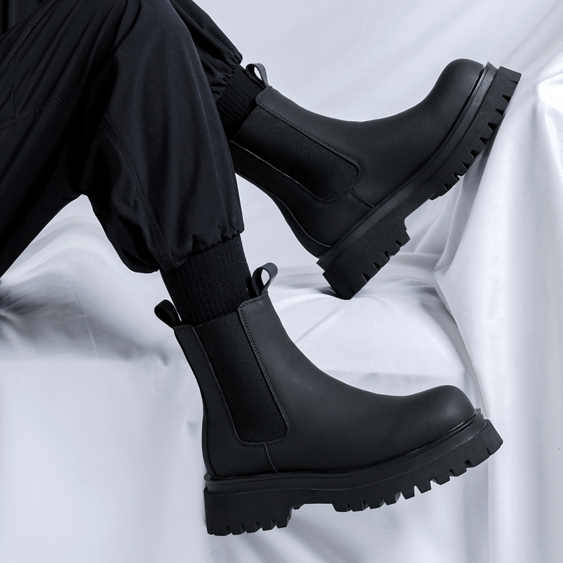 Botas Chelsea de Cano Alto Pre - Chelsea Boots Men avaliação e preço
