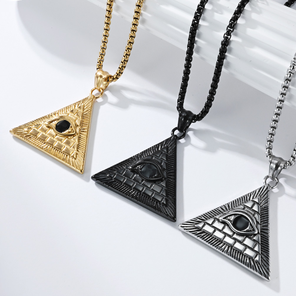 Antigo Egito Pirâmide Triangul - Men Fashion Egypt avaliação e preço