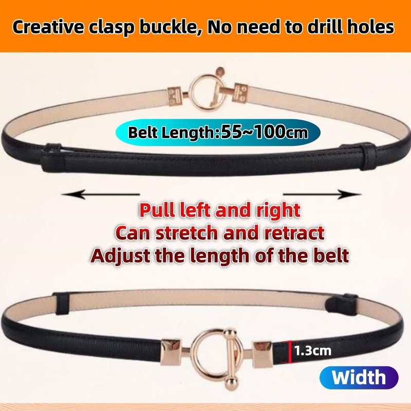 1.3cm de largura 1m feminino o - Leather Belt Braided avaliação e preço