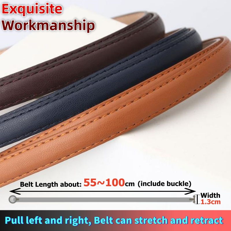 1.3cm de largura 1m feminino o - Leather Belt Braided avaliação e preço