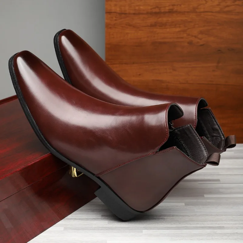 Novas botas masculinas clássic - Chelsea Boots Men avaliação e preço