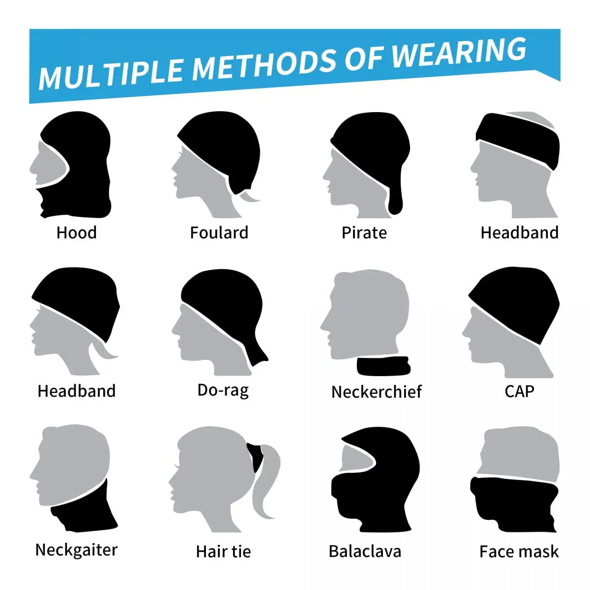 Nova Bandana Balaclava Estampa - Men Fashion Egypt avaliação e preço