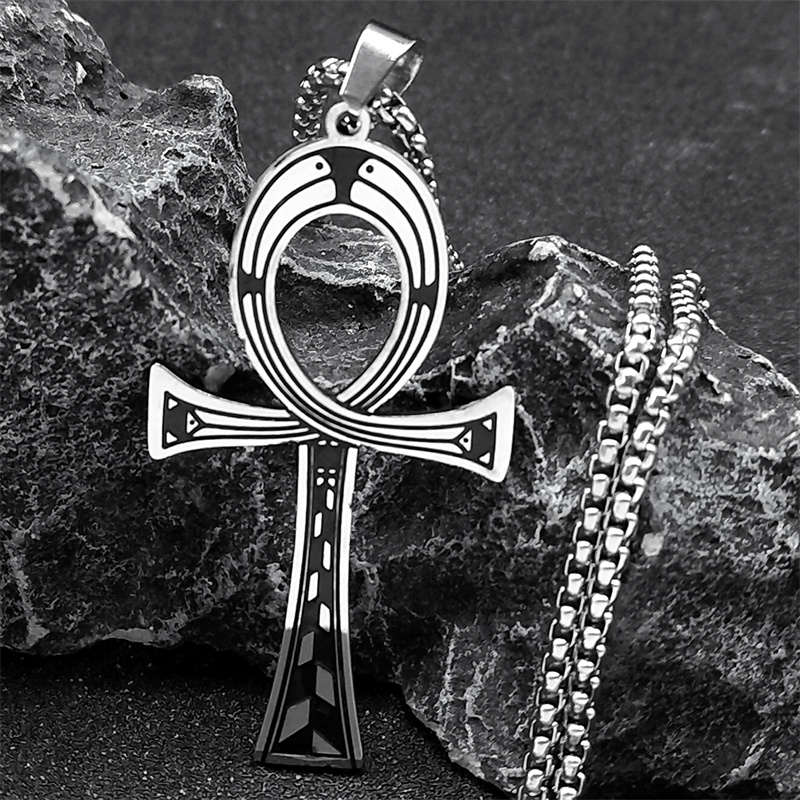 Colar com Pingente Cruz Ankh E - Men Fashion Egypt avaliação e preço