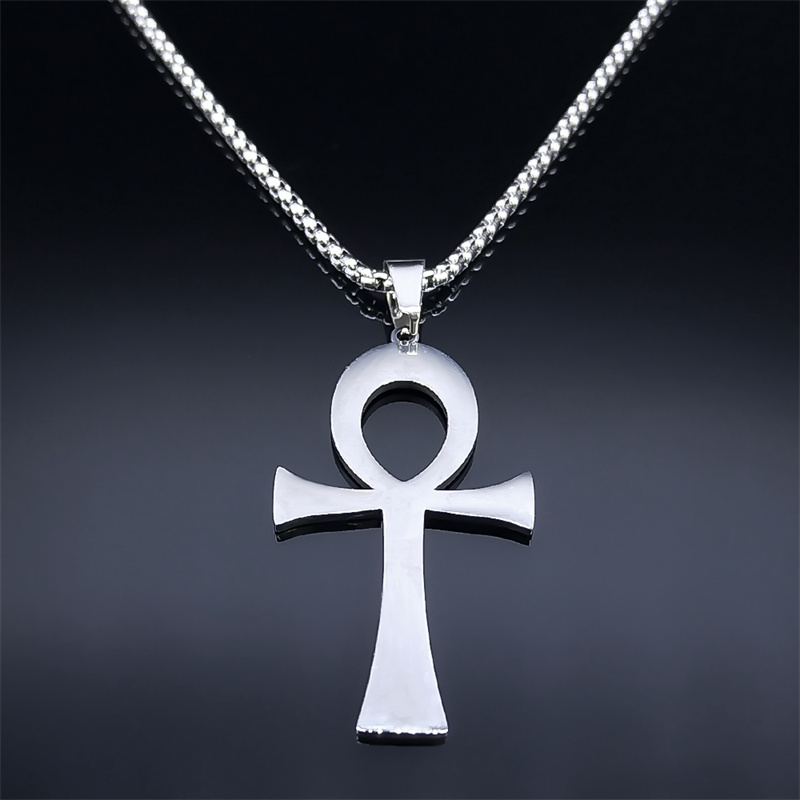 Colar com Pingente Cruz Ankh E - Men Fashion Egypt avaliação e preço