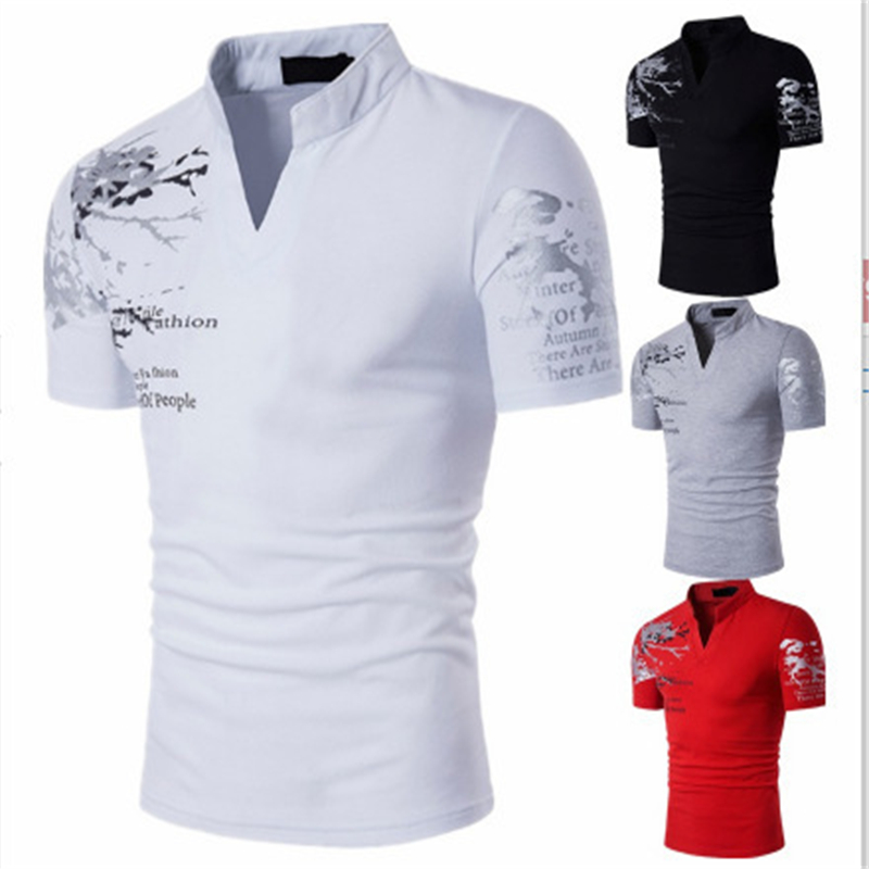 Nova Camisa Polo Casual de Ver - Mens Fashion Dress Shirts avaliação e preço